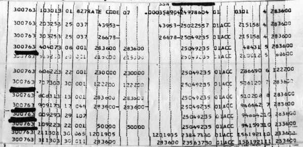 Transamerica Accounting page 1